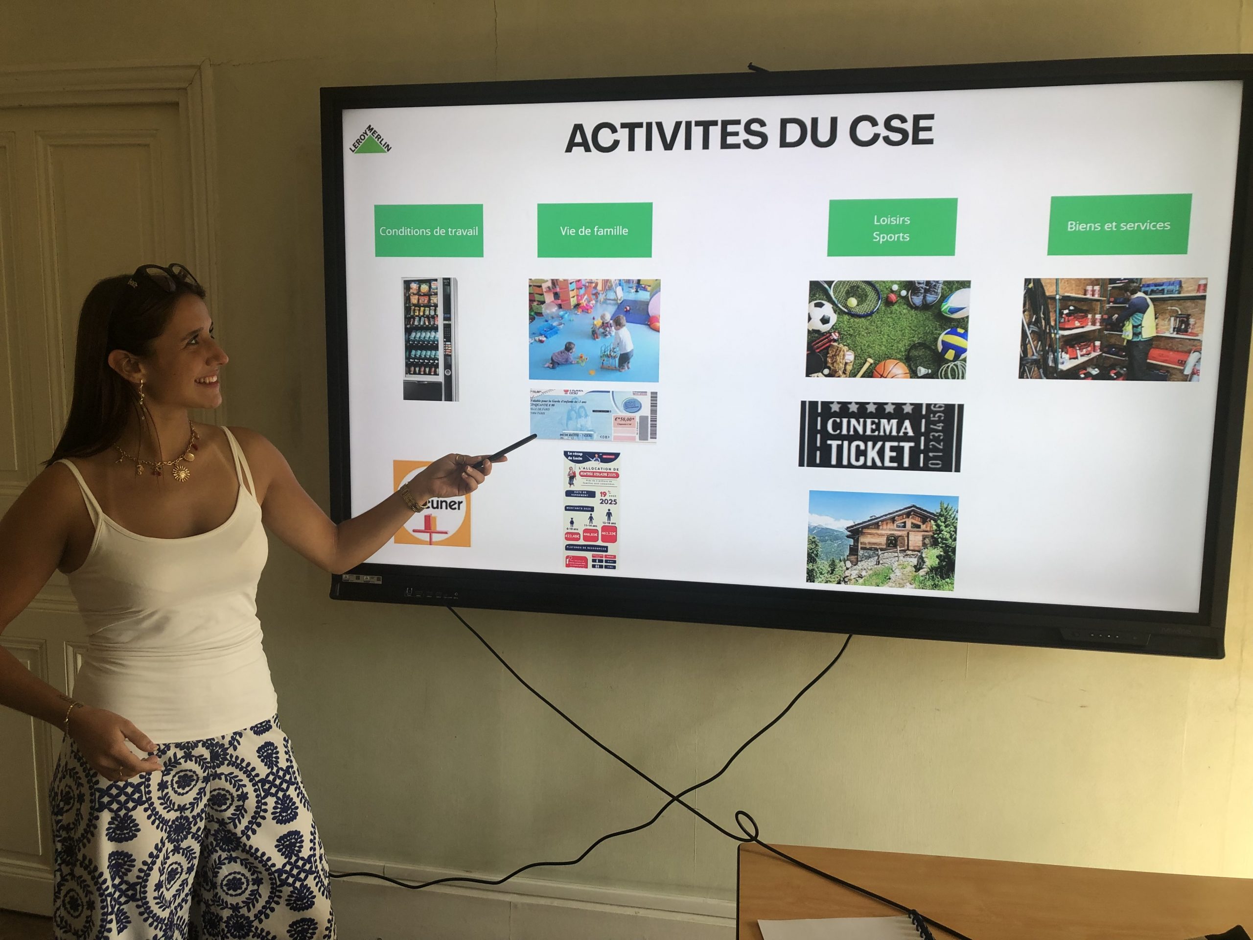 Ecrans interactifs